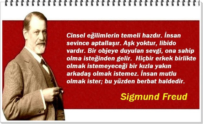 Freud aşk yoktur, libido vardır diyor. Sizce haklı mı?