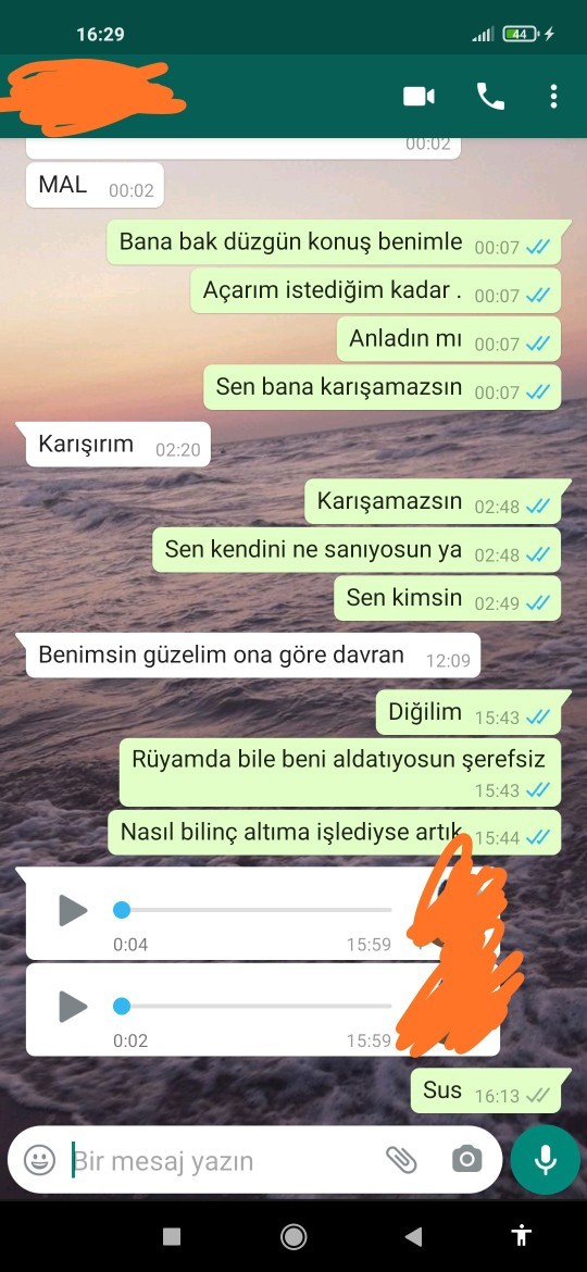 Şunun pişkinliğine bakın?