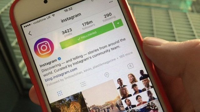instagram ingilizce oldu