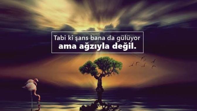 Şans yüzüne güler mi?