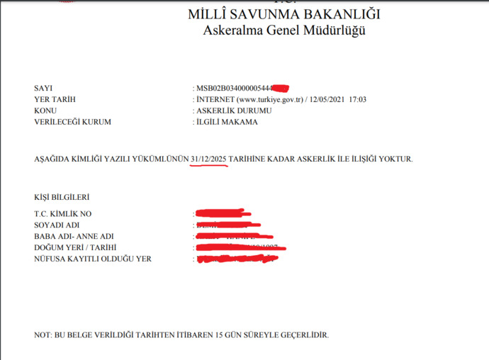 Askerliğimin Tecil Sebebini Nasıl Öğrenebilirm?