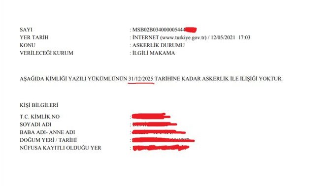 Askerliğimin Tecil Sebebini Nasıl Öğrenebilirm?