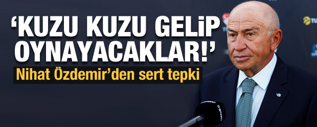 TFF Başkanı "İngilizler kuzu kuzu gelip oynayacalar!" demişti.