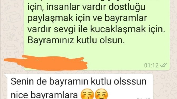 1 senedir okullar kapalı üniv öğrncsiyim bölümün wp sinde tanıştık intstadan takipleştik konuşmalar böyle aramızda bişey olur mu?