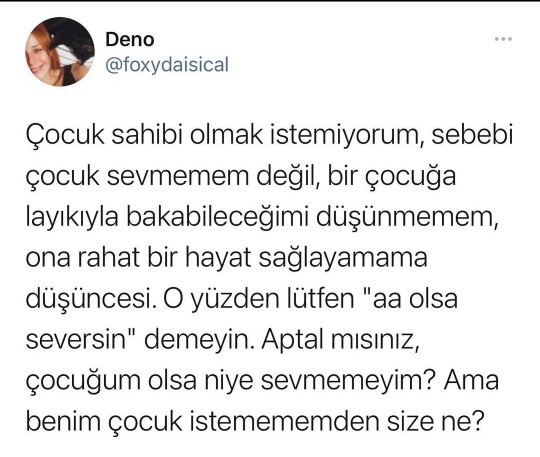 Çocuğunuz olsun istiyor musunuz olursa kaç tane istersiniz?