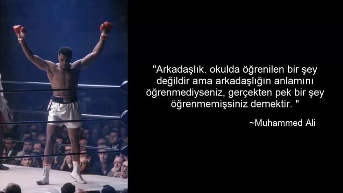 Arkadaşlık size ne ifade ediyor?