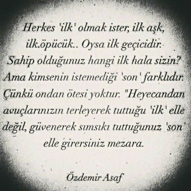 Peki ya hem ilk hem son olmak isteyenler ya da olucağını düşünenler?
