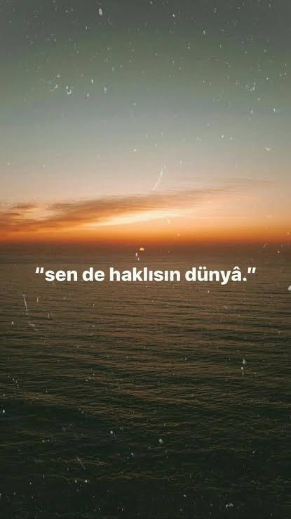 “HAKLISIN” denmesi sizi ne kadar mutlu eder ki?