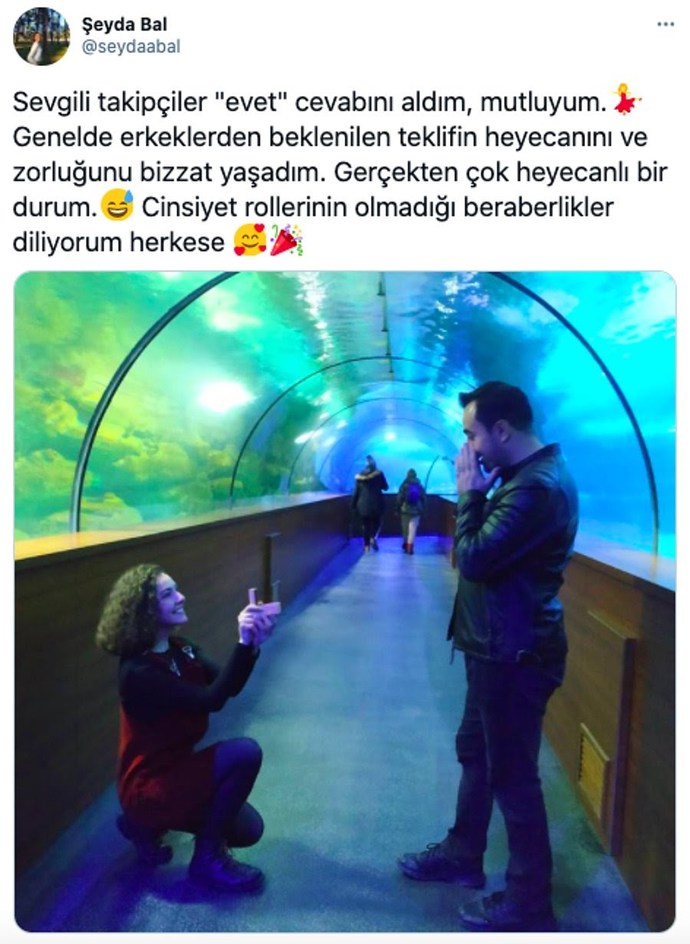 Kadınlar evlenme teklifi edebilir mi?