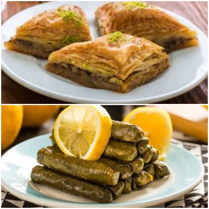 Hiç dolmayı tatlının şerbetine batırıp yediniz mi?