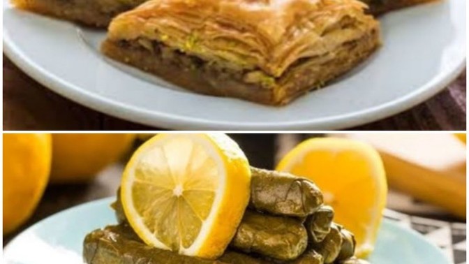 Hiç dolmayı tatlının şerbetine batırıp yediniz mi?