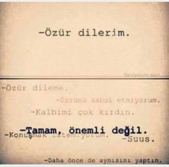 Özrü neden kabul edersiniz?