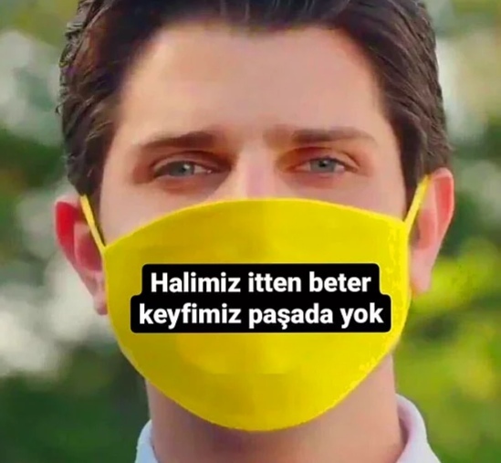 Ülkemizdeki turistleri ürkütmemek için sizin maskenizde ne yazsın isterdiniz?