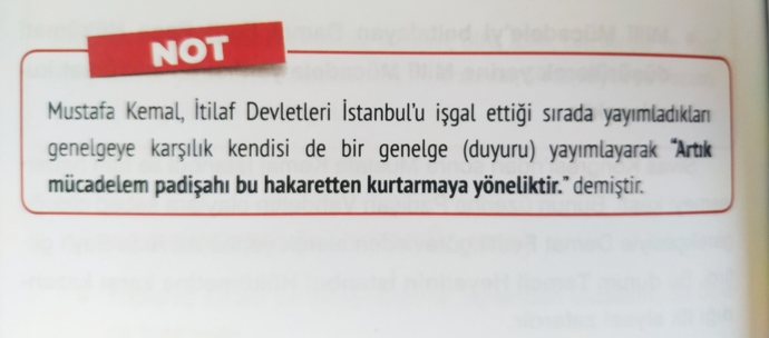 Atatürke padişah düşmanı diyenler. Bilmeden konuşmayın.