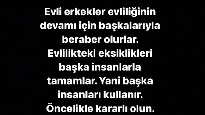 Evli erkekler evliligin devami icin baskalariyla olur demis bu doğru mu, gerçekten baskasini sevip aşık oldugu icin olamazmi?