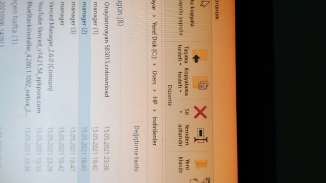 Bilgisayar apk açılamama?