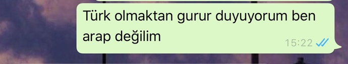 Sevgilim arap bir kız istiyor?