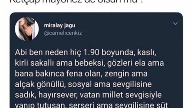 Karşı cinste aradığınız özellikler neler?