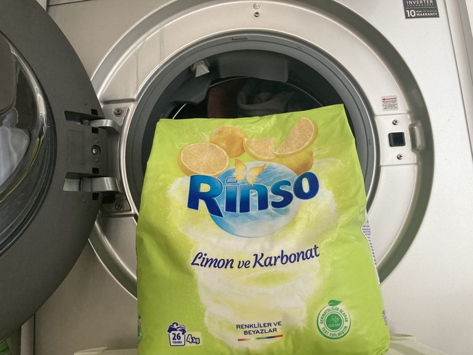Rinso Doğanın G&uuml;c&uuml; Limon ve Karbonatlı toz deterjan