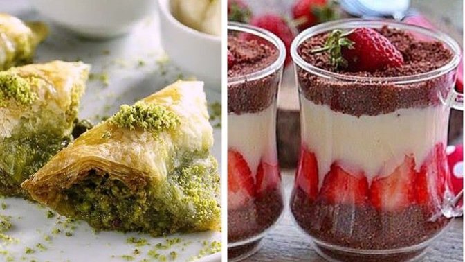 Hangisine dayanamazsın? Şerbetli tatlıya mı? Sütlü tatlıya mı?