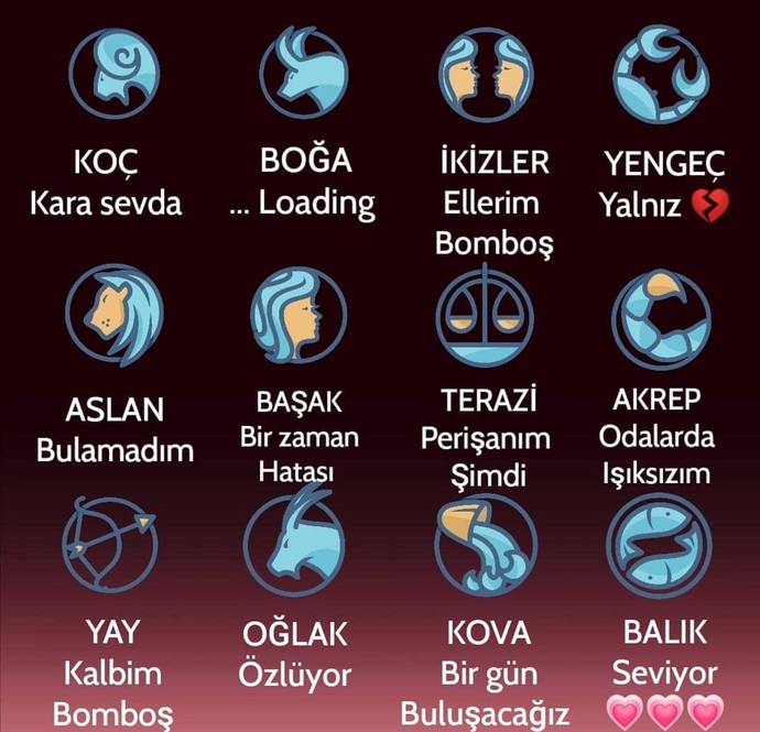 Tatataaaam ilişki durumunuz nedir ponçikler?