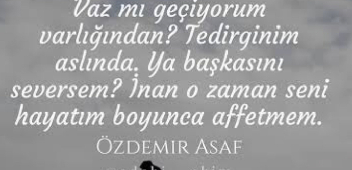 Bu aralar tedirginlikleriniz var mı? Neler onlar?
