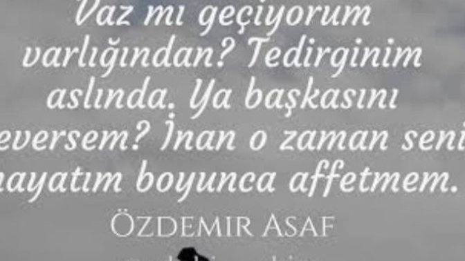 Bu aralar tedirginlikleriniz var mı? Neler onlar?
