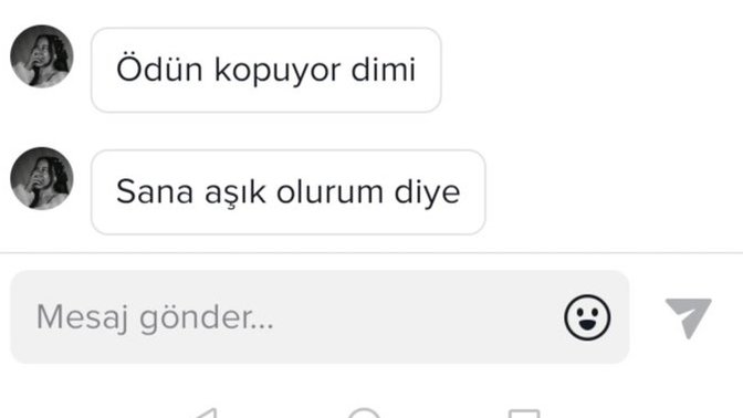 Kız kankam bana böyle yazdı?