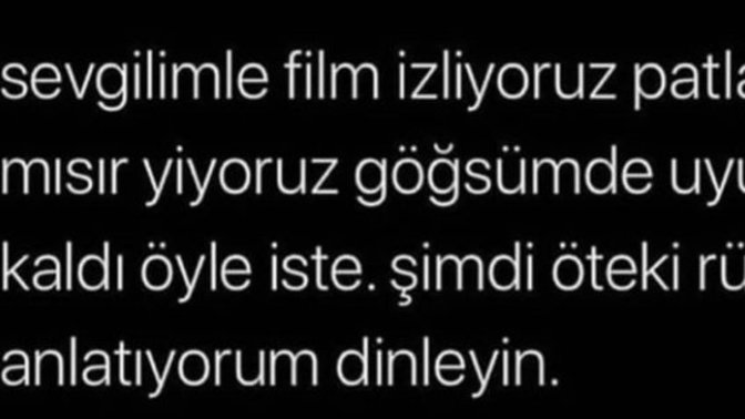 Sevgiliniz şu an yanınızda olsa nasıl zaman geçirmek isterdiniz?