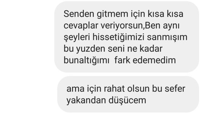 ESKİ SEVGILIME BUNU YAZDIM NASIL?