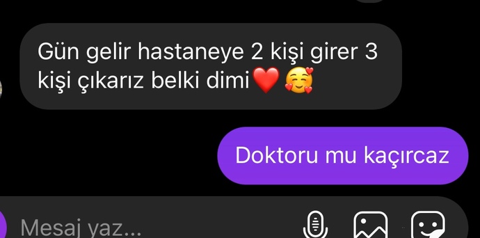 Ben mi odunum sizce?