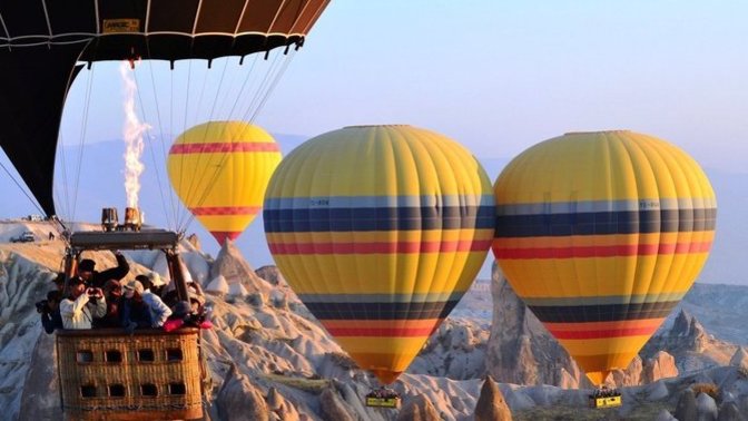 Kapadokya'da balona nasıl binebilirim?