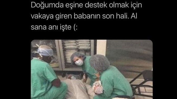 Eşinize destek olmak amacıyla doğuma girer misiniz?