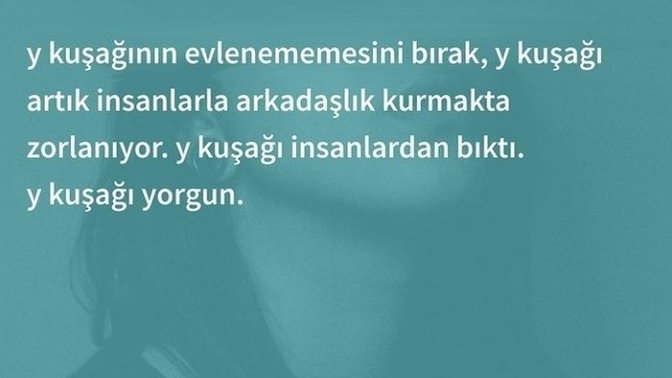 Y kuşağı şanssızlığı diye bir şey var mı sizce?