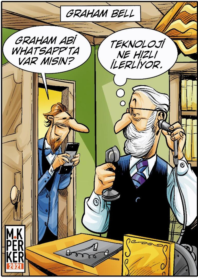 Sizce Graham Bell bu günleri görseydi yine de telefonu icat eder miydi?