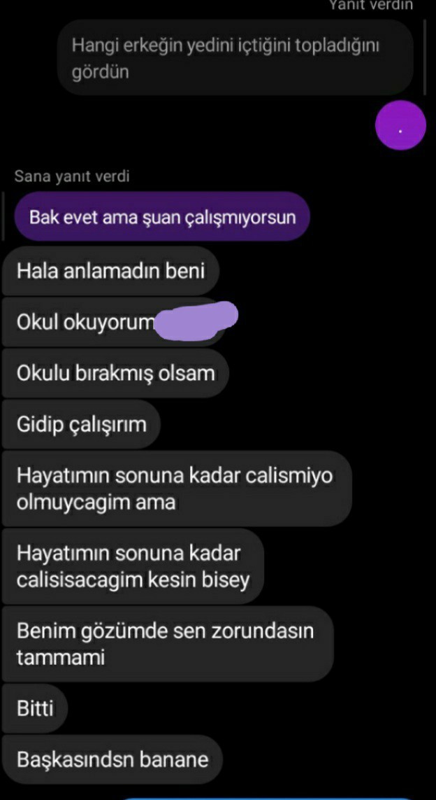 Kadin erkek eşitliğinin olduğuna inanıyormusunuz? Sizce hakimiyim haksızmıyım?