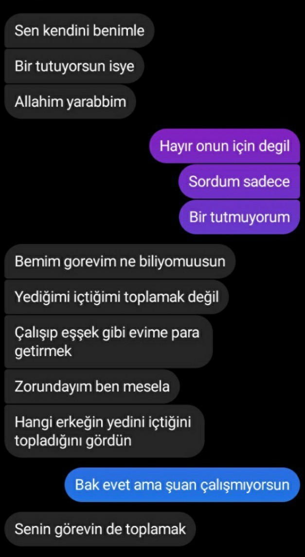 Kadin erkek eşitliğinin olduğuna inanıyormusunuz? Sizce hakimiyim haksızmıyım?