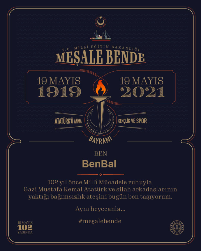 Meşale bende! Meşale kimde?