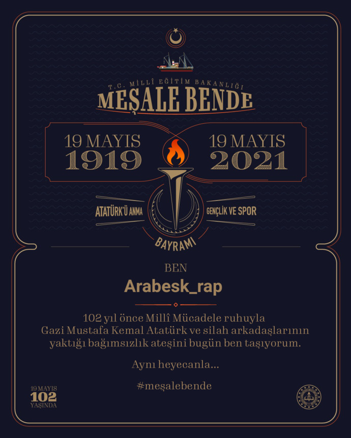 Meşale bende! Meşale kimde?