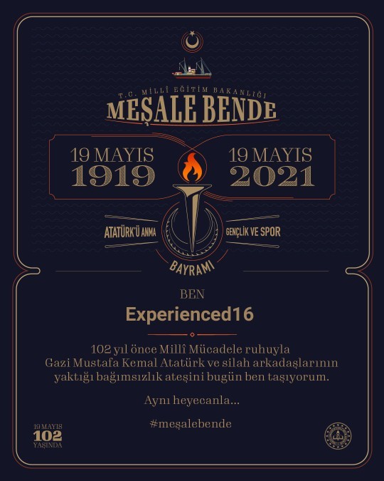 Meşale bende! Meşale kimde?