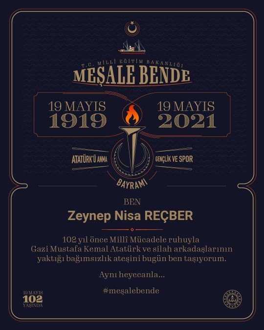 Meşale bende! Meşale kimde?
