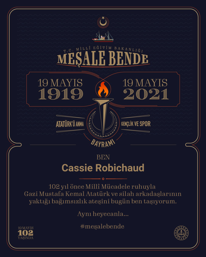 Meşale bende! Meşale kimde?