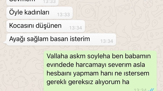Harcamayı sevıyorum dıye boyle soyledı sızce sevıyomu?