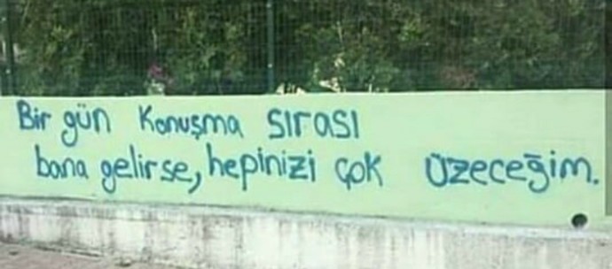 Sizin de ; hesap soracağınız bir gün var mı?