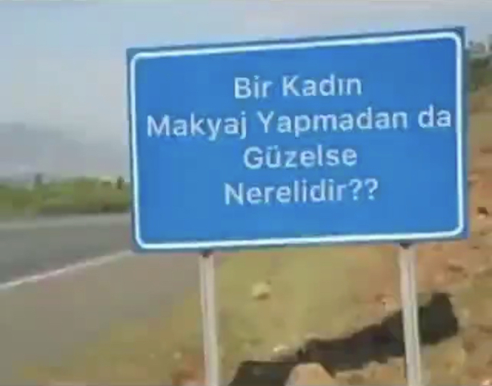Bir kadın makyaj yapmadan da güzelse nerelidir?