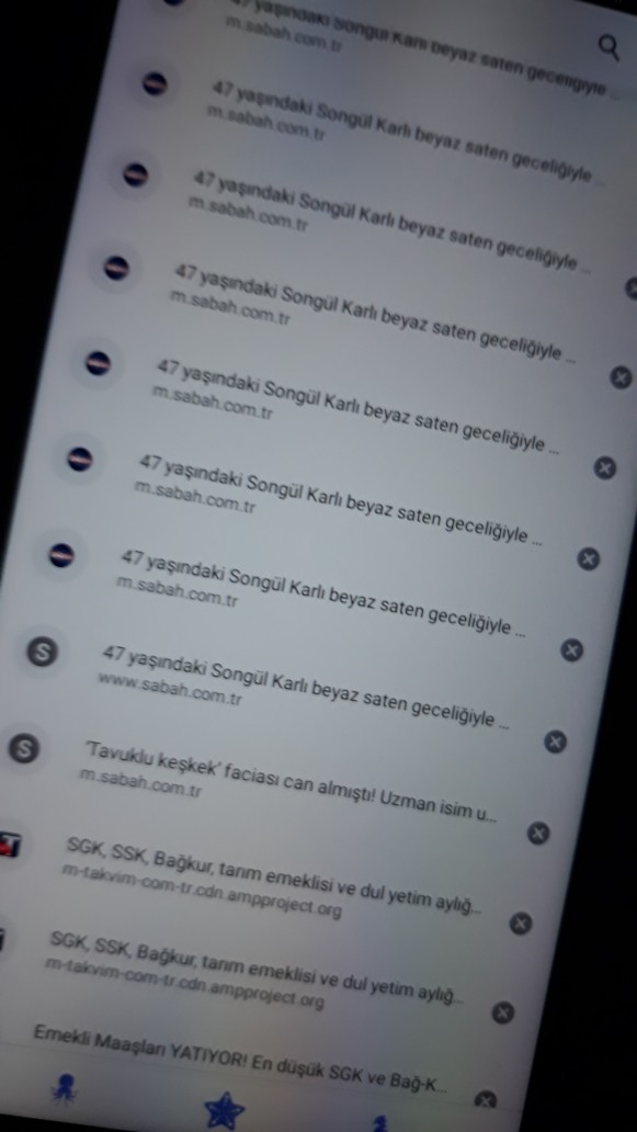 Bana hiç dokunmayan eşimin internet geçmişinde bunları gördüm?