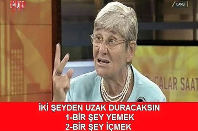 Şekersiz çay içip ekmek yemeyenler neden kendini Canan Karatay sanıyor?