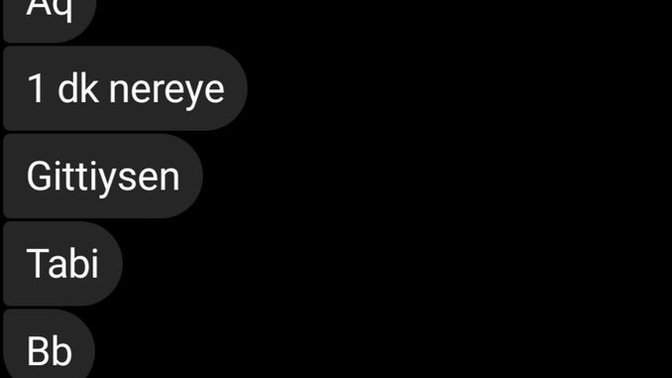 Mesajina görüldü attım sizce yazsam mı?