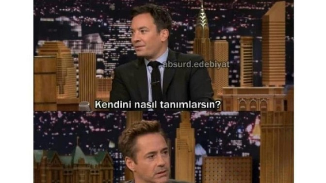 Kendini nasıl tanımlarsın?
