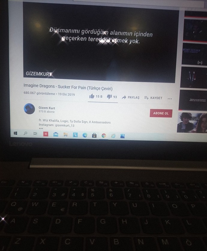 Şu an hangi şarkıyı dinliyosunuz?